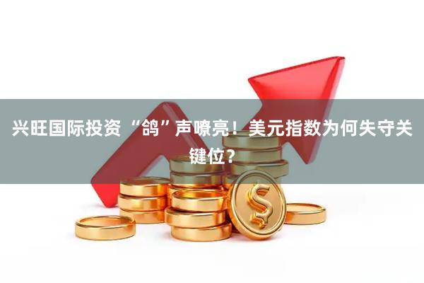 兴旺国际投资 “鸽”声嘹亮！美元指数为何失守关键位？